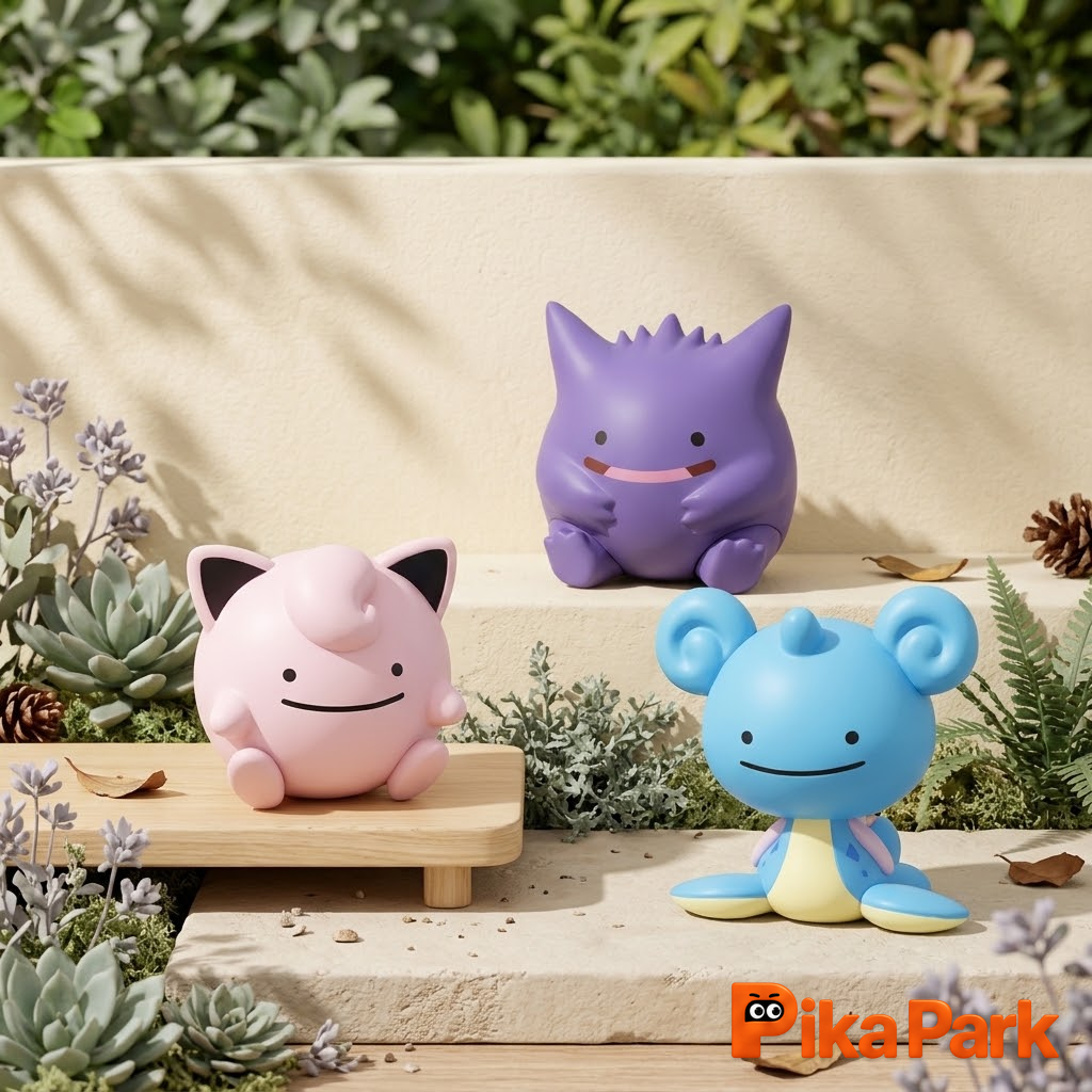 Funism Pokemon Ditto Qface Series Mini Figures Blind Box