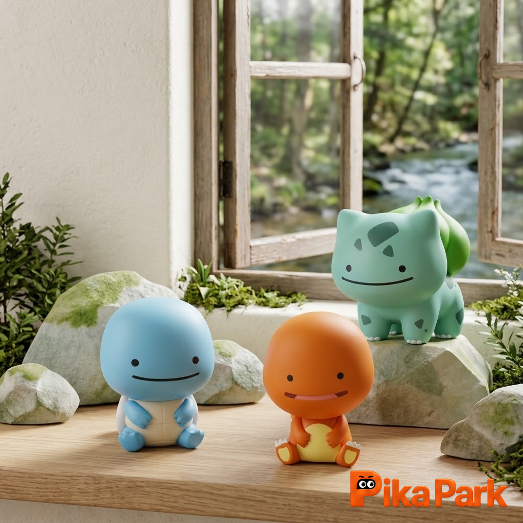 Funism Pokemon Ditto Qface Series Mini Figures Blind Box