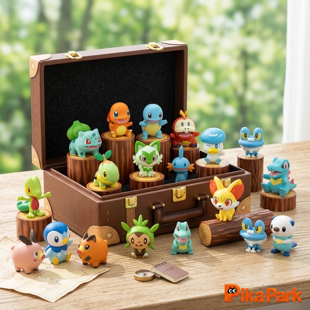 Funism Pokemon Little Encounter Series – Initial Partners Blind Box Figures