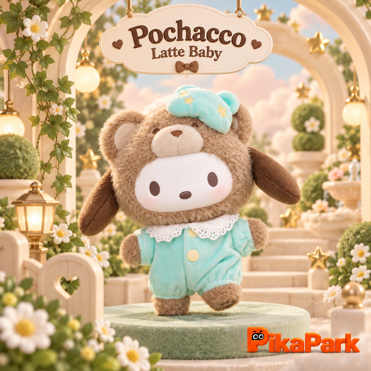 Sanrio Characters Latte Baby Plush