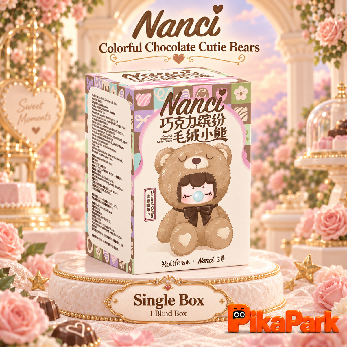 Nanci Colorful Chocolate Cutie Bears Series Plush Dolls