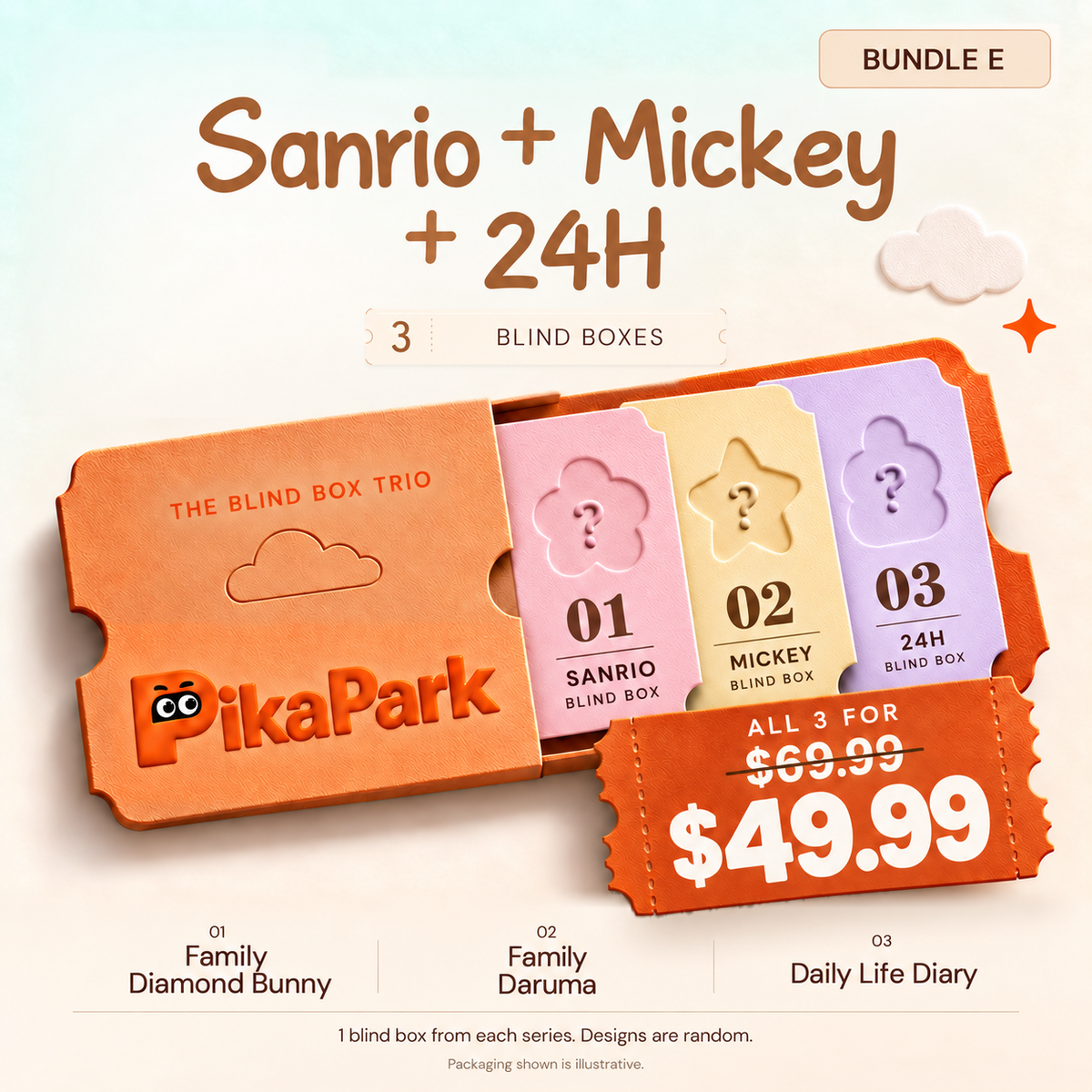 The Surprise Trio — Bundle E