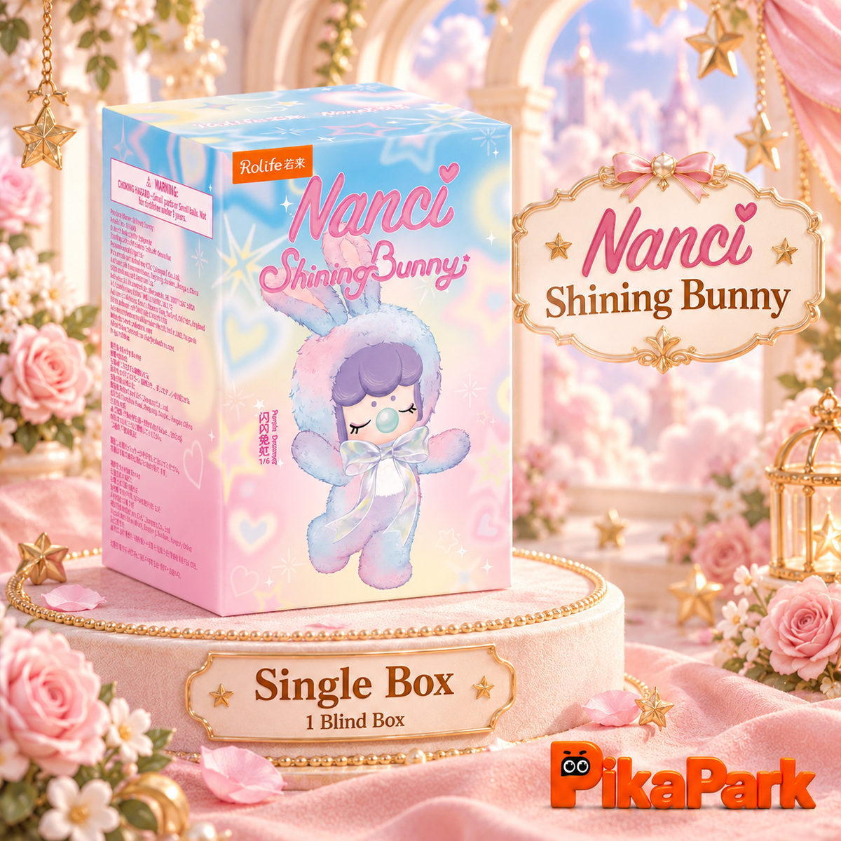 Rolife Nanci's Shining Bunny Surprise Plush Dolls
