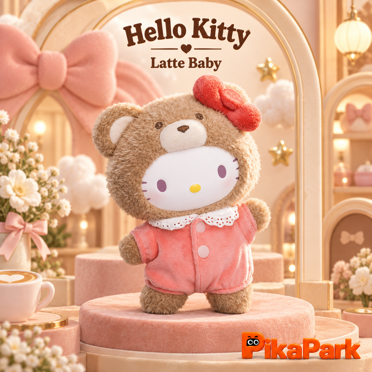 Sanrio Characters Latte Baby Plush