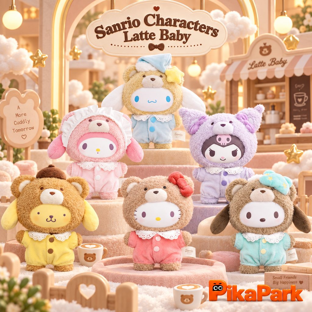 Sanrio Characters Latte Baby Plush