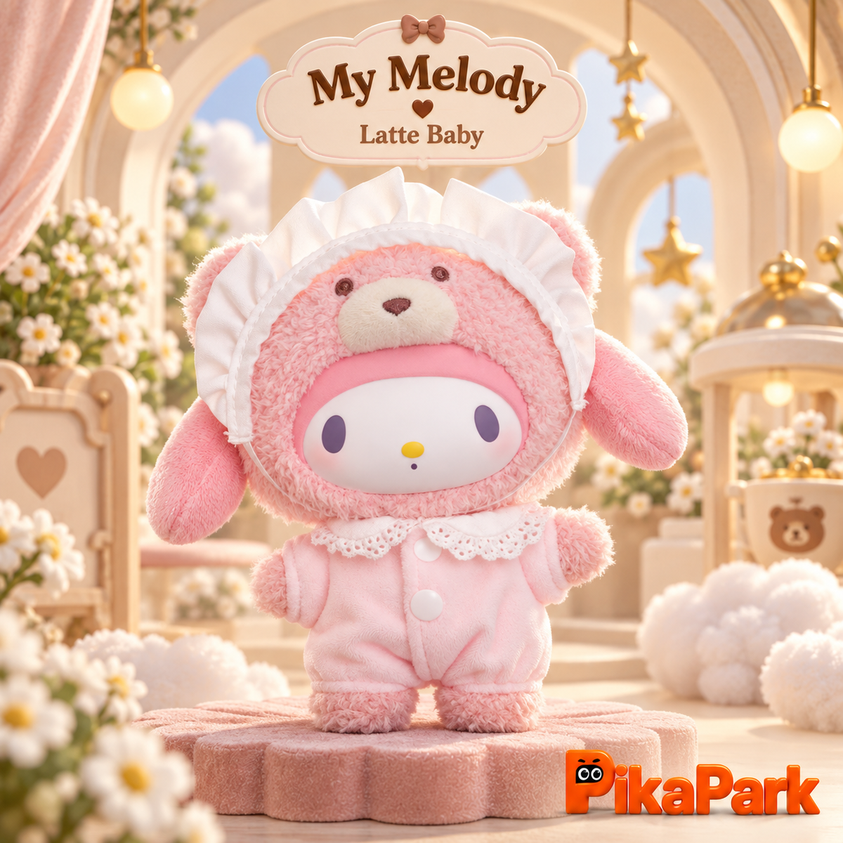 Sanrio Characters Latte Baby Plush