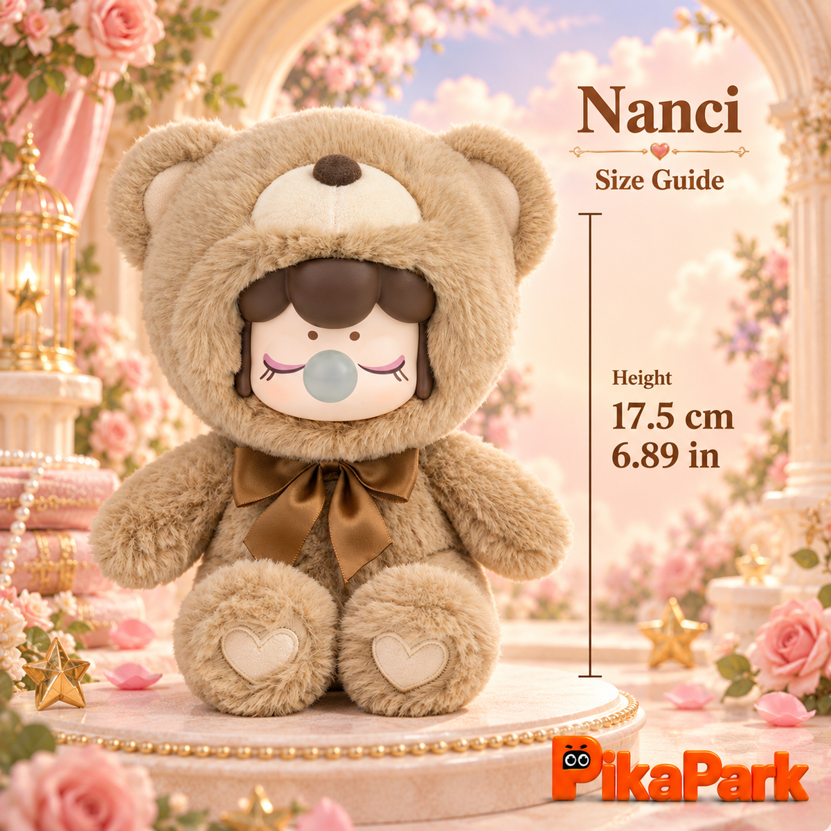 Nanci Colorful Chocolate Cutie Bears Series Plush Dolls