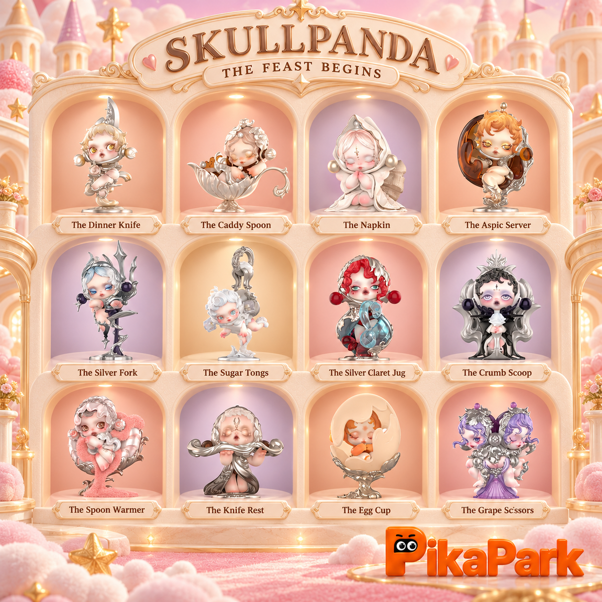 SKULLPANDA THE FEAST BEGINS SERIES FIGURES CUTE TOY GIFT