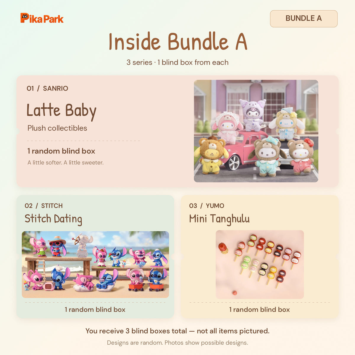 The Surprise Trio — Bundle A