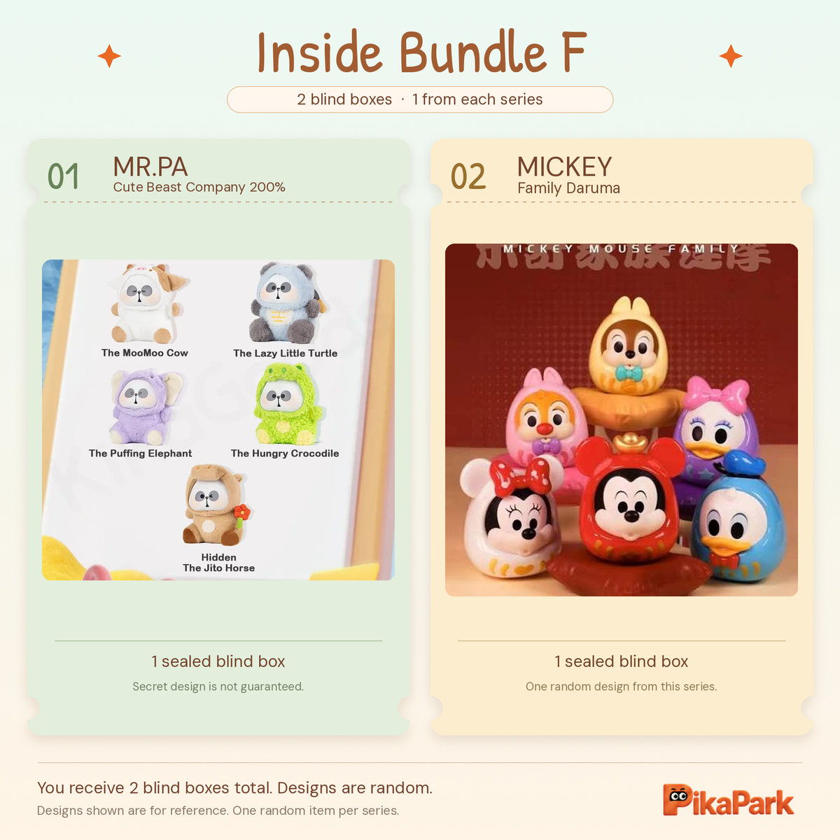 The Surprise Trio — Bundle F