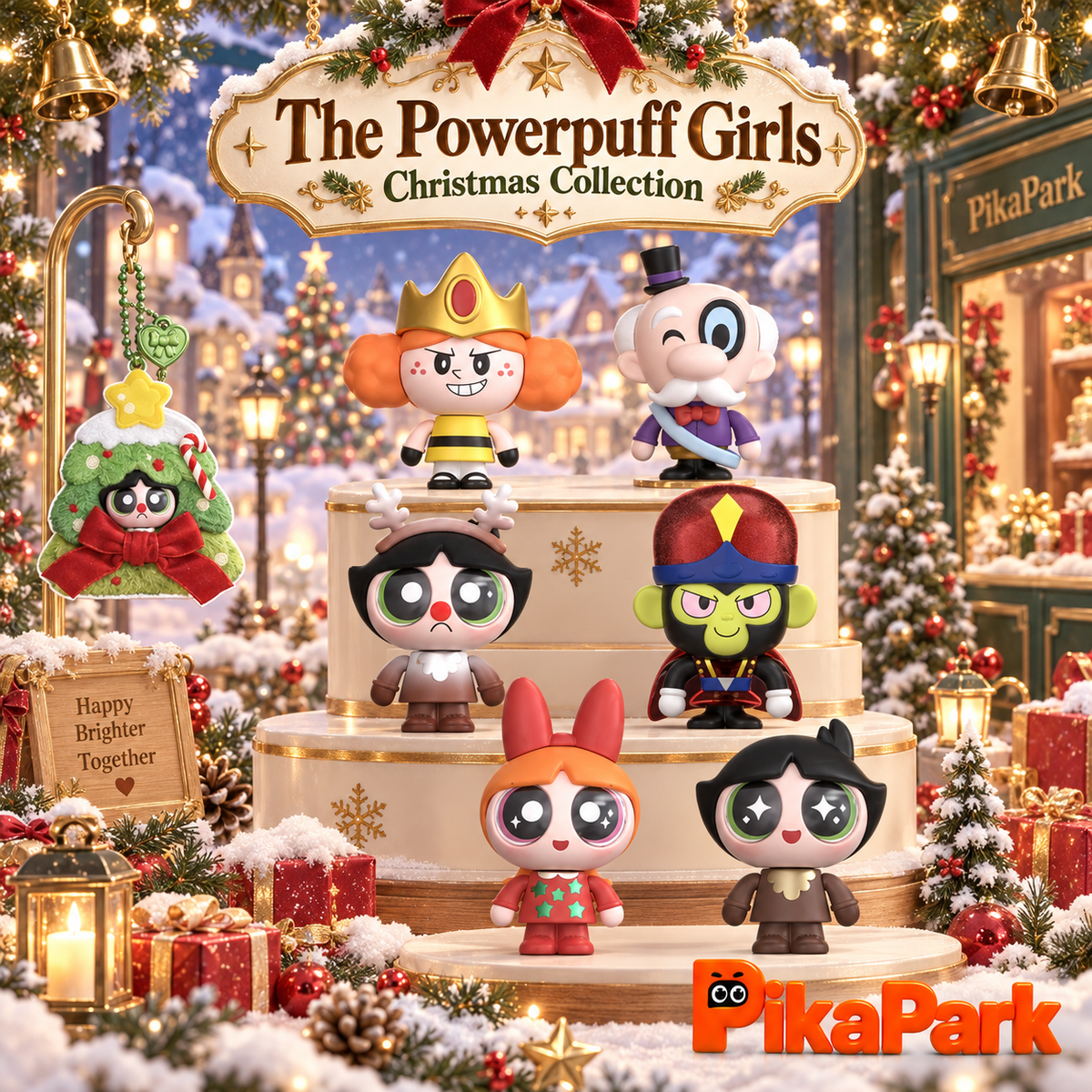 Blokees Powerpuff Girls Mate Series 01 Christmas Eve in Edelweiss