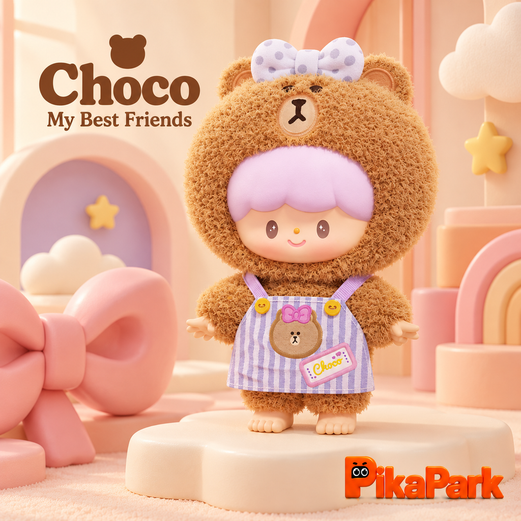 zZoton x LINEFRIENDS My Best Friends Series Plush Blind Box
