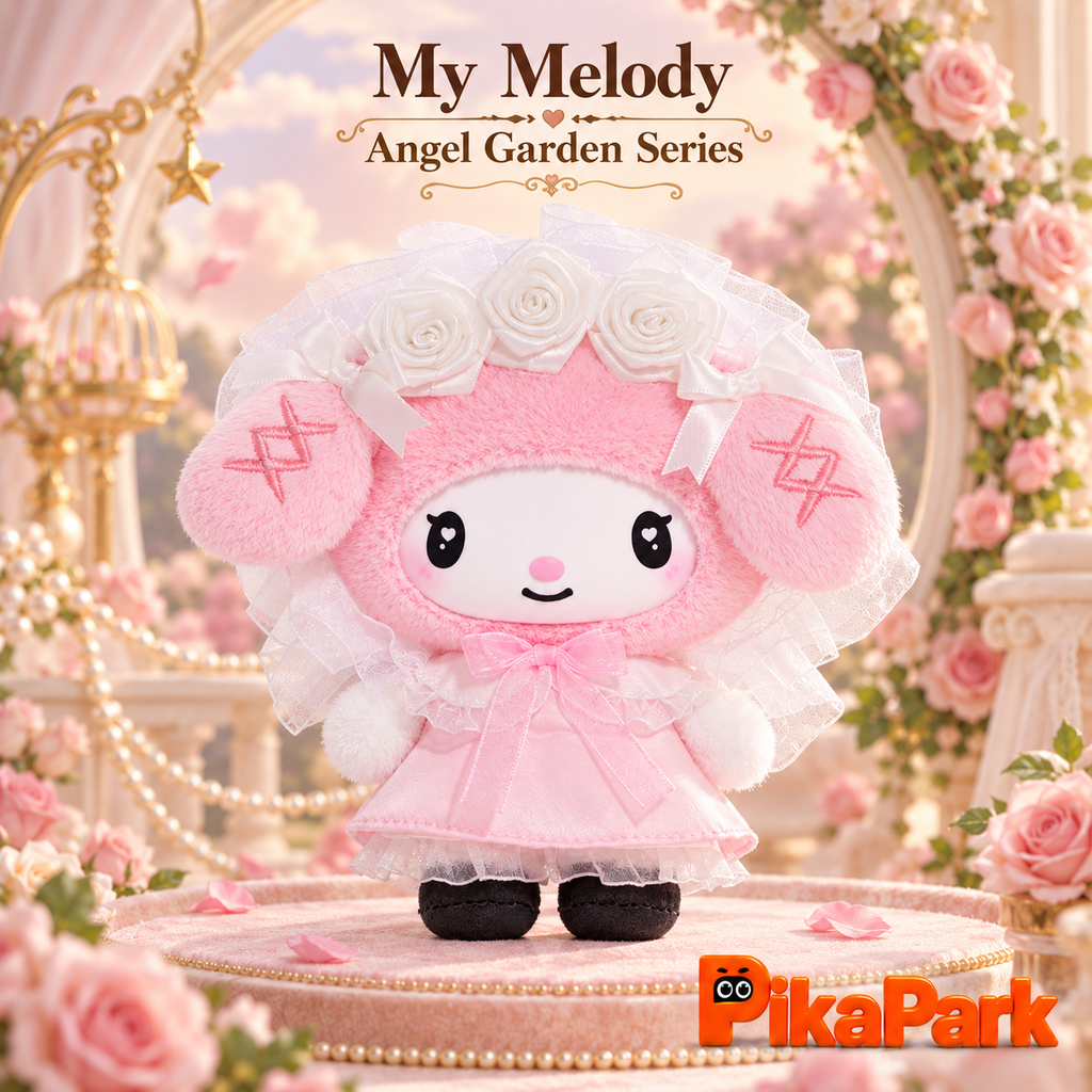 Angel Garden Series Plush Vinyl Keychain Gift Blind Box