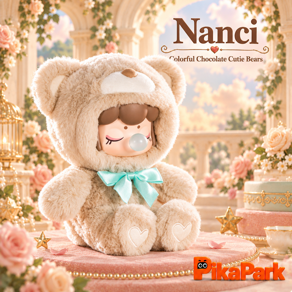 Nanci Colorful Chocolate Cutie Bears Series Plush Dolls