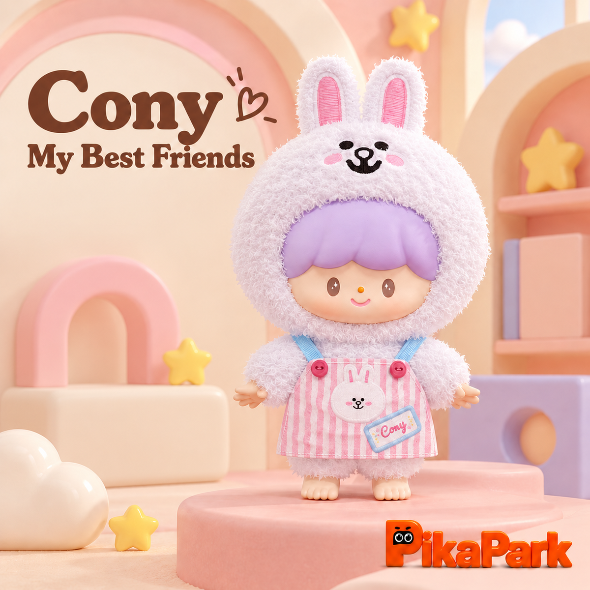 zZoton x LINEFRIENDS My Best Friends Series Plush Blind Box
