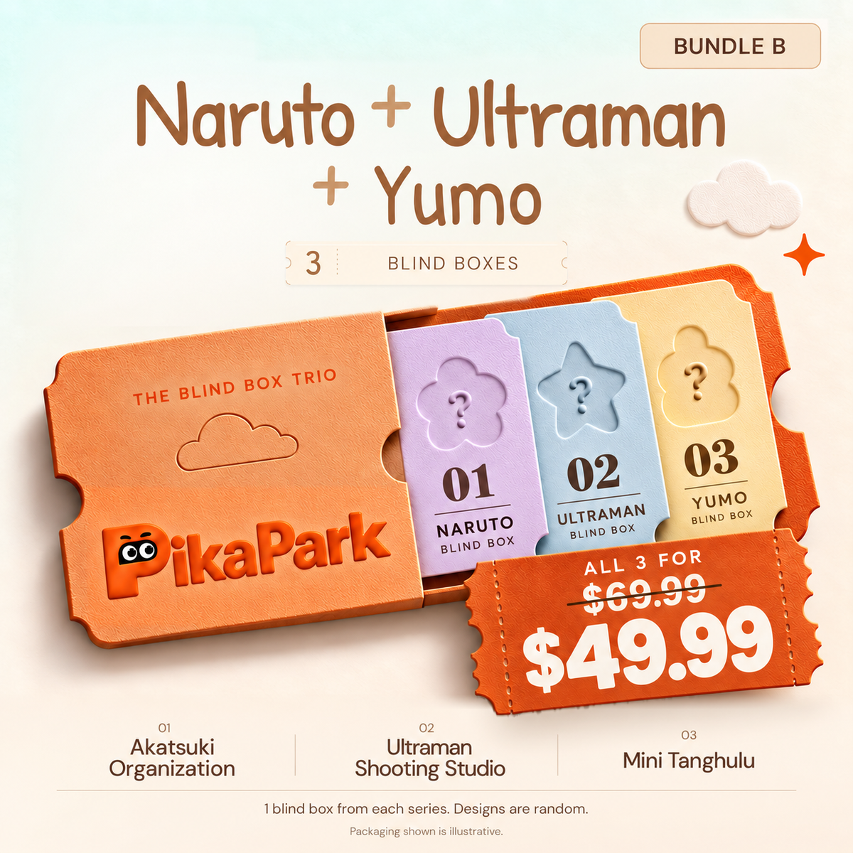 The Surprise Trio — Bundle B